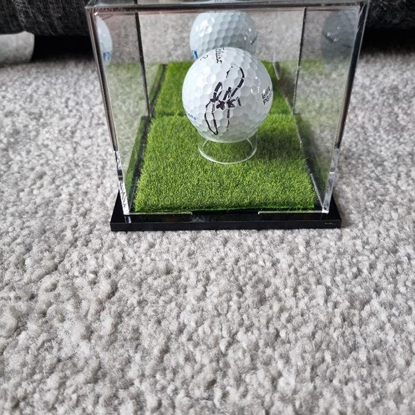 Justin Rose signed golf ball